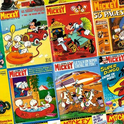 Journal de Mickey : visuel slider