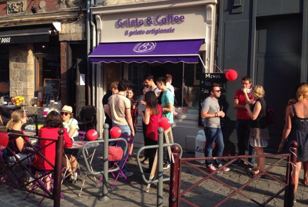 Gelato & Coffee : Terrasse