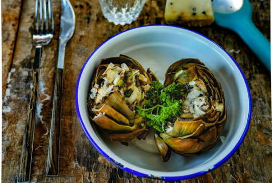 Artichauts farcis à l'italienne