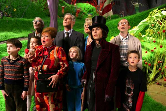 Charlie et la chocolaterie de Tim Burton