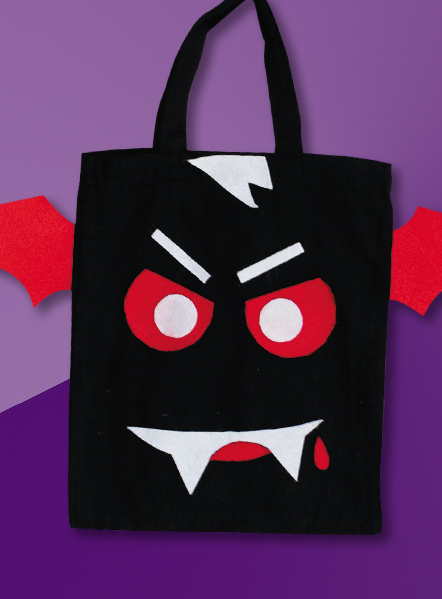 Sac à bonbons chauve-souris