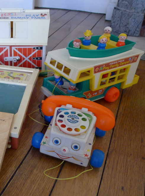 Vide-grenier : jeux enfants