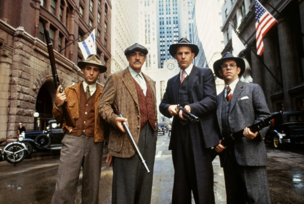 Les Incorruptibles avec Kevin Costner et Sean Connery