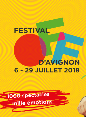 festival Off Avignon 2018 - affiche