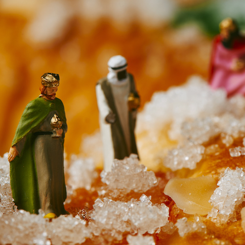 Épiphanie à Lucéram : rois mages