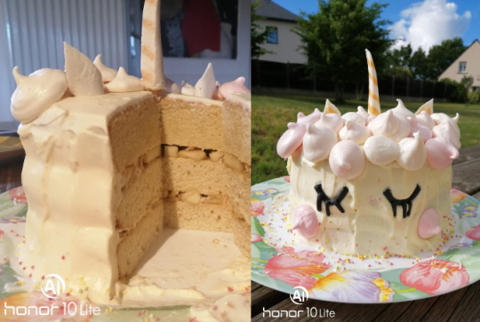 Gâteau licorne maison