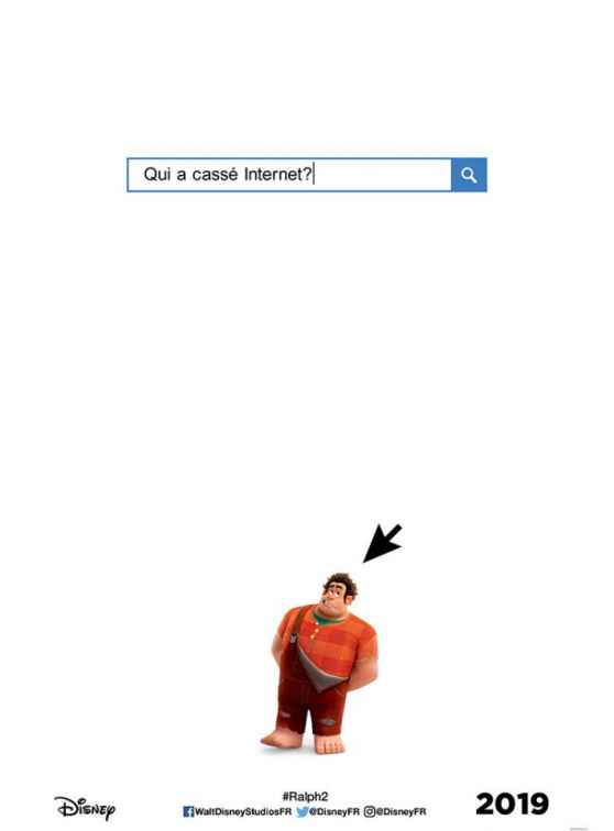 Les Mondes de Ralph 2 - Ralph 2.0 : affiche internet