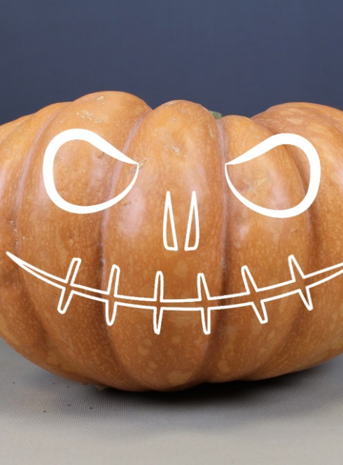 Vidéo tuto - découper sa citrouille d'Halloween