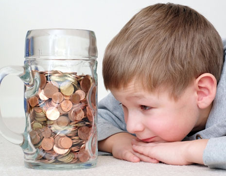 Les enfants et l'argent de poche