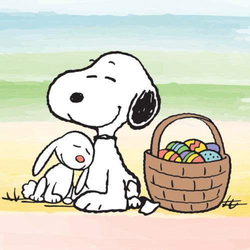 Viens fêter Pâques avec Snoopy et les Peanuts