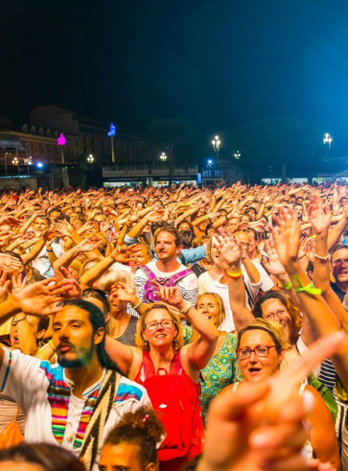 Nice Jazz Fest : La foule devant la scène