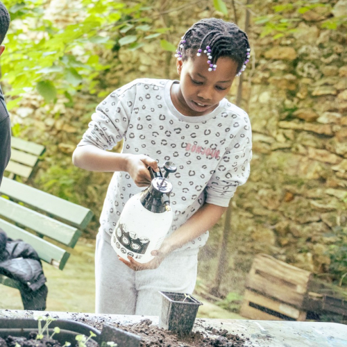 Jardin caché au Centquatre : atelier enfants