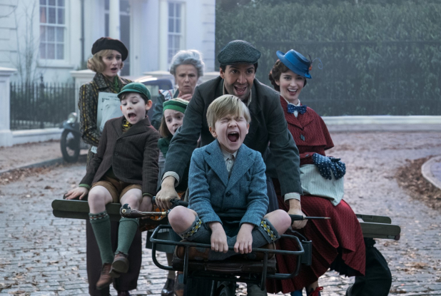 Le retour de Mary Poppins : vélo