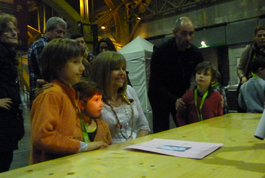 Séance photo avec Chantal Goya