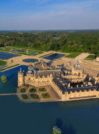 Domaine de Chantilly - Vue aérienne du château et du parc