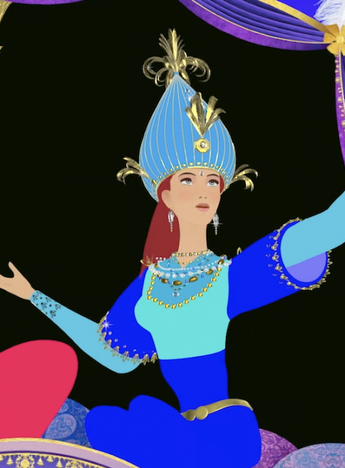 Le Pharaon, le Sauvage et la Maîtresse des Roses : costumes