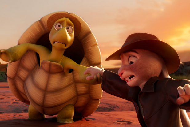 Hopper et le hamster des ténèbres : Hopper et Archie