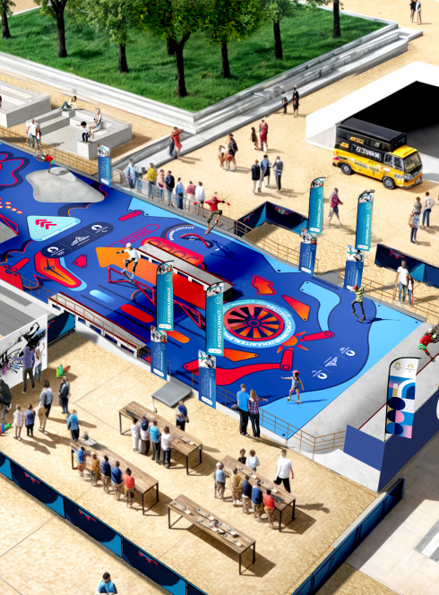 Le Saint-Gobain Skate Game