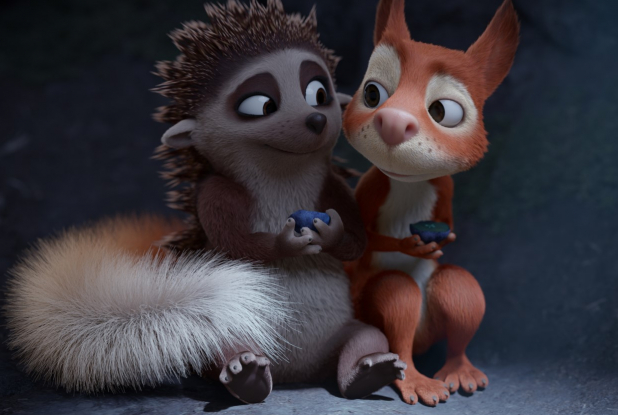 Le Cristal magique - Hérisson et écureuil