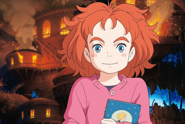 Mary et la fleur de la sorcière - Mary et son livre