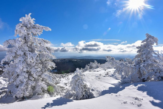 Où faire du ski de fond autour de Lyon ? : Massif du Pilat
