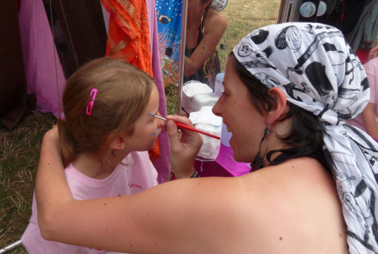 Mini Rock en Seine 2013 - Maquillage 3