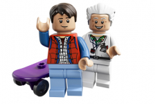 Minifigures LEGO® Retour vers le futur™