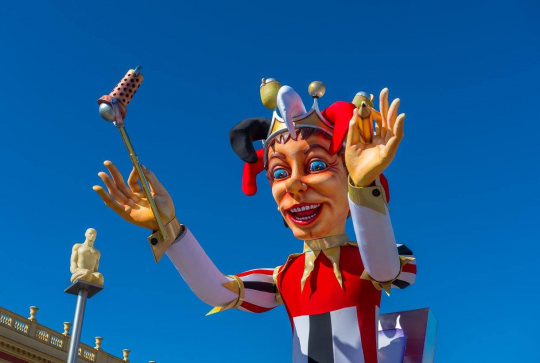 Le roi du carnaval en 2016