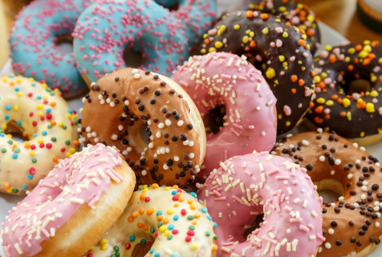 Donuts mardi gras