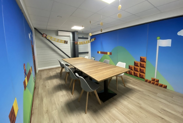 Anniversaire au Neoquests - salle mario