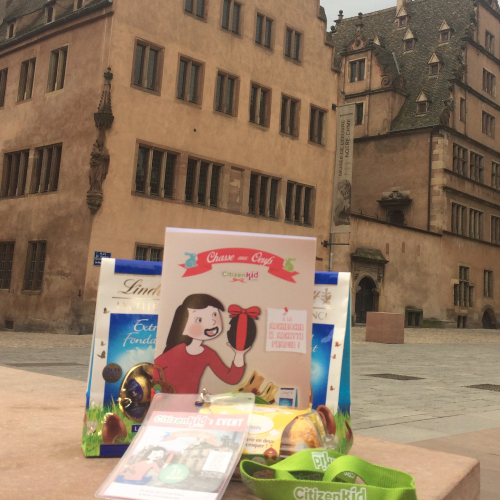 Chasse aux oeufs de Pâques 2014 à Strasbourg