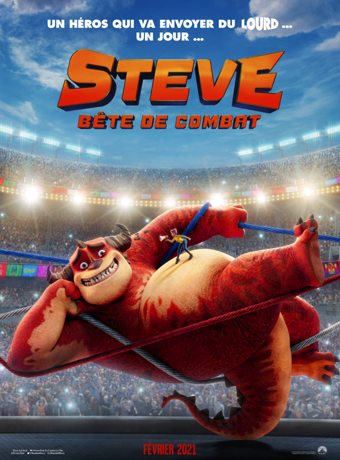 Steve Bête De Combat Steve - Bête de combat : film d'animation pour enfants au cinéma