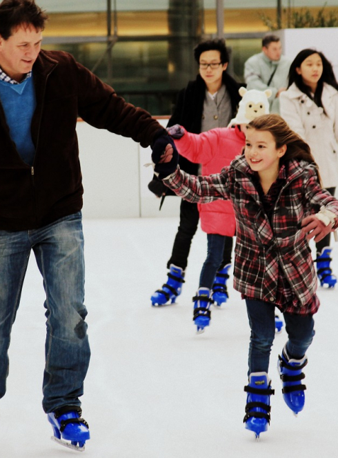 Noël 2017 sur glisse à la Patinoire Meriadeck