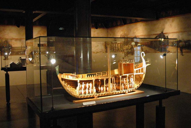Maquette du musée du Hameau Duboeuf