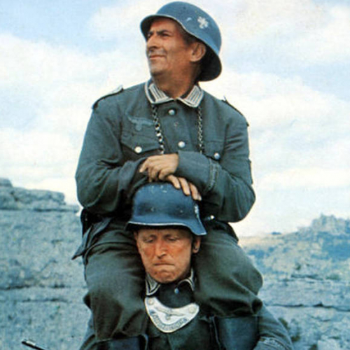 La Grande Vadrouille : Louis de Funès et Bourville