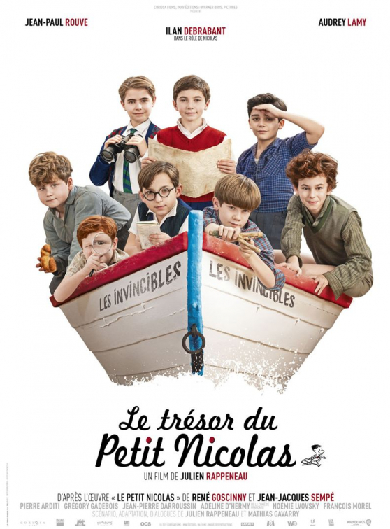 Le Trésor du Petit Nicolas : affiche bateau