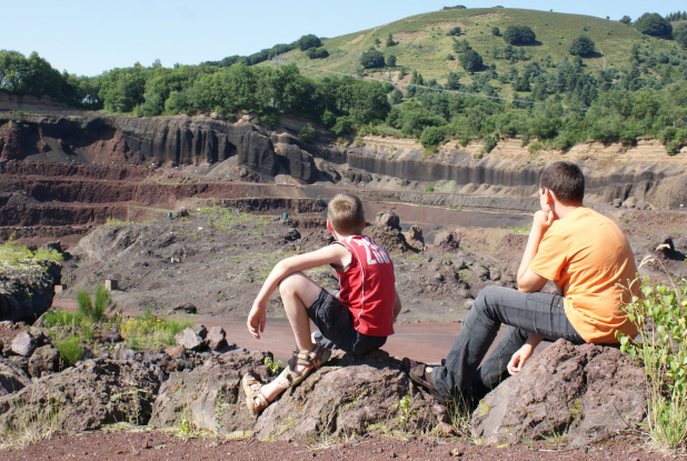 Volcan de Lemptegy - Enfants