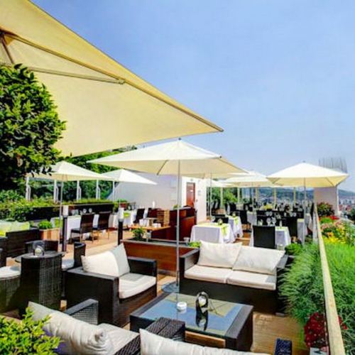 La Flèche d'Argent : Terrasse