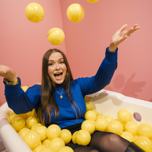 Iconic Selfie Studio : baignoire