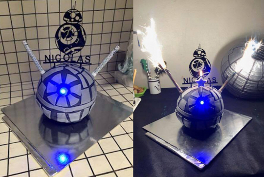 Gâteau Etoile de la Mort - Star Wars