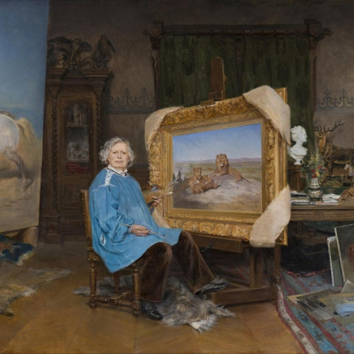 "Portrait de Rosa Bonheur" par George-Achille Fould