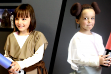Tuto vidéo : fabriquer un déguisement jedi ou princesse Star Wars