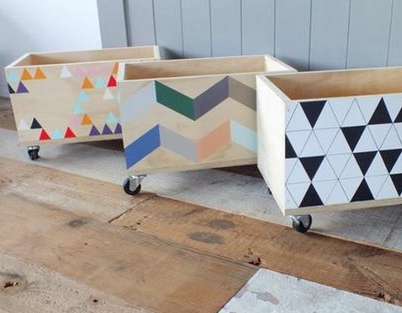 Des coffres à jouets ambulants