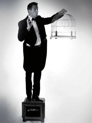 Le siffleur et son quatuor à cordes