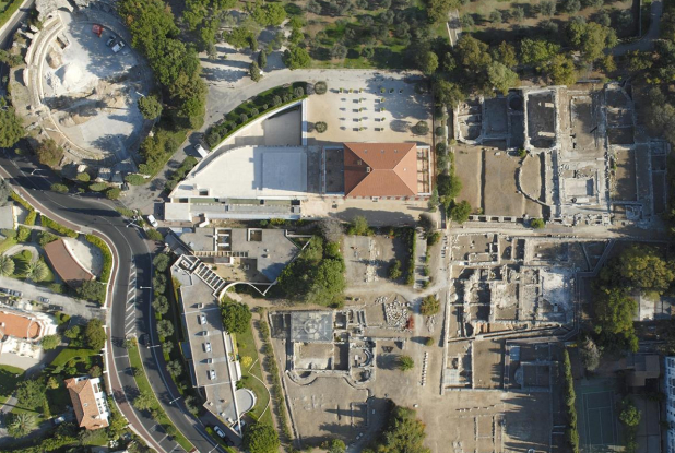 Musée d'Archéologie de Nice Cimiez - Depuis le ciel