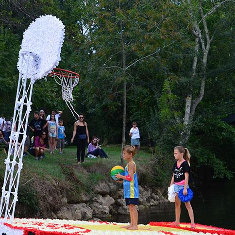 Fête nautique de Bommes : thème JO pour les enfants en 2016