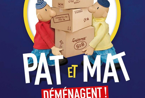 Pat et Mat déménagent - Affiche