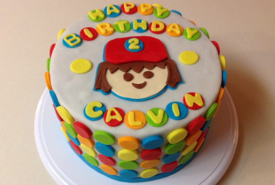 Gâteau Playmobil