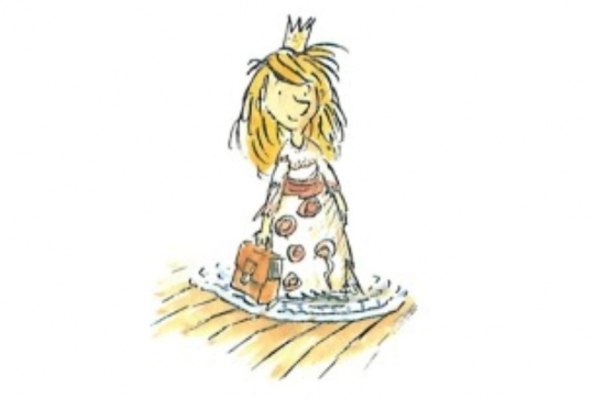 Couverture Même le princesses doivent aller à l'école