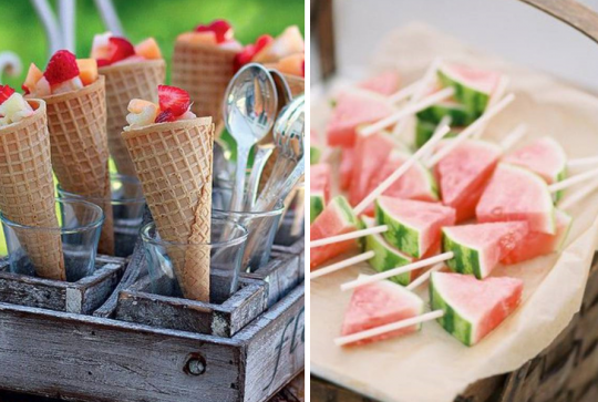 Goûter bio et écolo : mets fruités